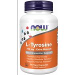 Now Foods L-Tyrosine Extra Strength 750 mg 90 rostlinných kapslí – Hledejceny.cz