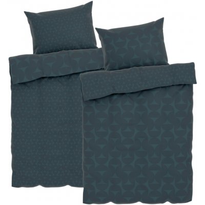 Livarno home povlečení z mikrovláknitého saténu 140x200 70x90 petrolejová – Sleviste.cz