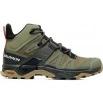 Salomon X Ultra 4 Mid Wide Gtx M L41739900 deep lichen green peat kelp – Hledejceny.cz