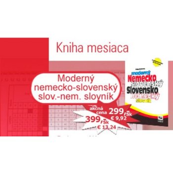 Moderný Nemecko slovenský Slovensko nemecký slovník