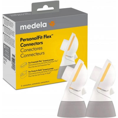 Medela 2x Konektor PersonalFit Flex Solo Swing Maxi bílý – Sleviste.cz