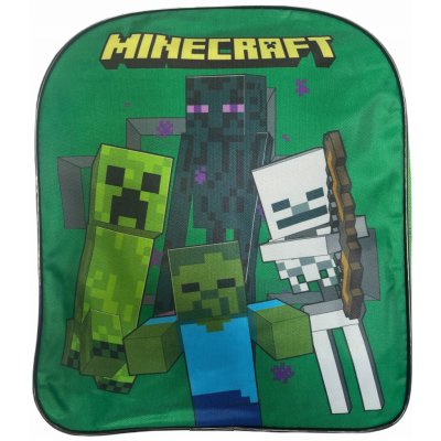 Lipex batoh Minecraft černý/zelený