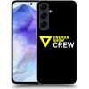 Pouzdro a kryt na mobilní telefon Samsung Picasee silikonové Samsung Galaxy A55 5G ONEMANSHOW CREW černé