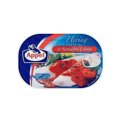 Appel Heringsfilets Tomaten-creme 200 g – Zboží Mobilmania