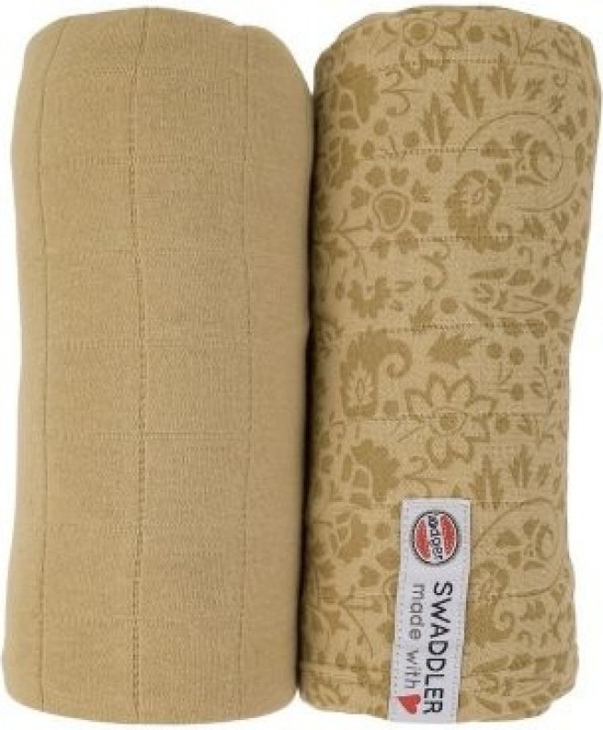 Lodger Swaddler Flower Tribe 120 x 120 cm 2 ks Sand