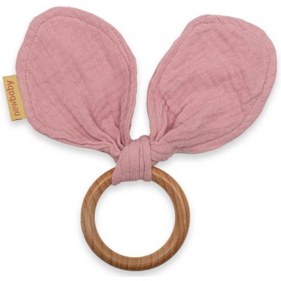 New Baby kousátko pro děti ouška pink – Sleviste.cz