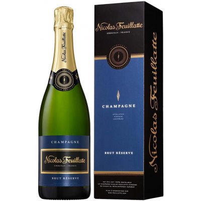 Nicolas Feuillatte Reserve Brut 12% 0,75 l (holá láhev) – Zboží Mobilmania