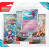 Sběratelská kartička Pokémon TCG Stellar Crown 3-Pack Blister booster Latias