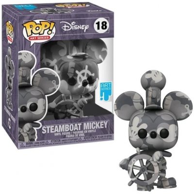 Funko Pop! Artist Series Mickey Steamboat Willie limited exclusive – Zboží Mobilmania