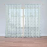 Záclony Srdce na modré: 2 ks - 150x250 cm - Sablio – Hledejceny.cz