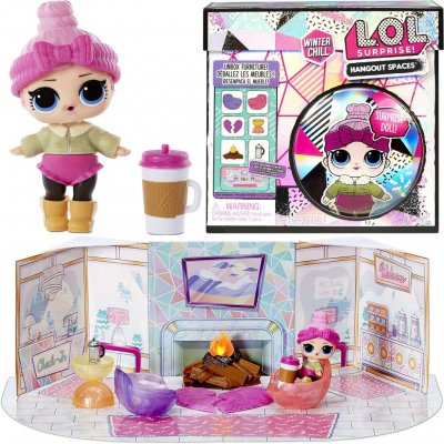 MGA LOL Surprise Winter Chill pokoj s krbem Cozy Babe 576624 – Zboží Mobilmania