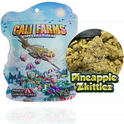 califarms CBD květy Pineapple Zkittlez CBD 12,75% THC 0,07% 3,5 g – Hledejceny.cz