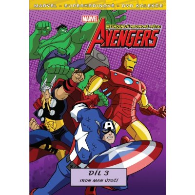 Avengers: Nejmocnější hrdinové světa 3 DVD – Zboží Mobilmania