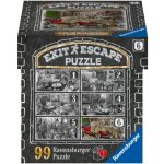 RAVENSBURGER Únikové EXIT Strašidelné sídlo 6: V garáži 99 dílků – Sleviste.cz