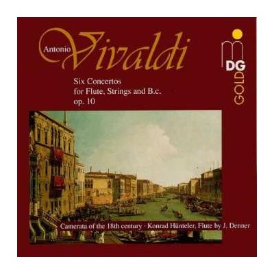 Antonio Vivaldi - Six Concertos For Flute, Strings And B.c. Op. 10 CD – Hledejceny.cz