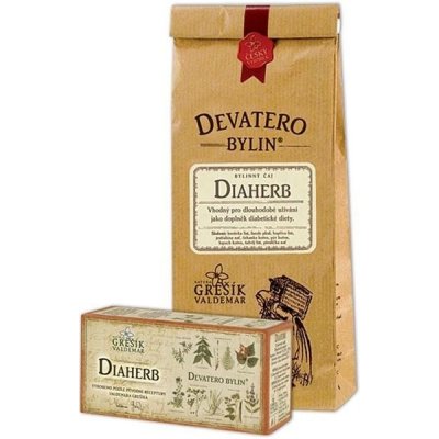 Grešík Diaherb čaj Devatero bylin 50 g – Hledejceny.cz