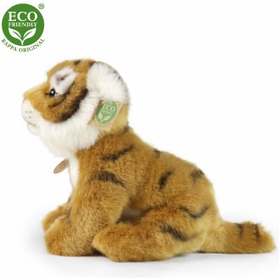 Eco-Friendly Rappa tygr hnědý sedící 25 cm