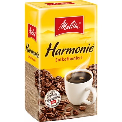 Melitta Harmonie entkoffeiniert mletá 0,5 kg – Sleviste.cz