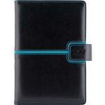 Magnetic A5 týdenní 2027 černá/tyrkysová – Zboží Živě