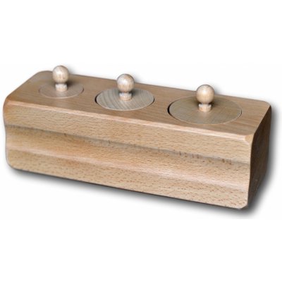 Montessori Tři válečky s úchyty – Zboží Dáma