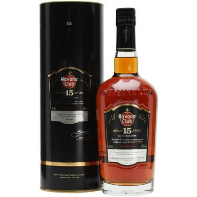 Havana Club Anejo Grand Reserva 15y 40% 0,7 l (tuba) – Zboží Mobilmania