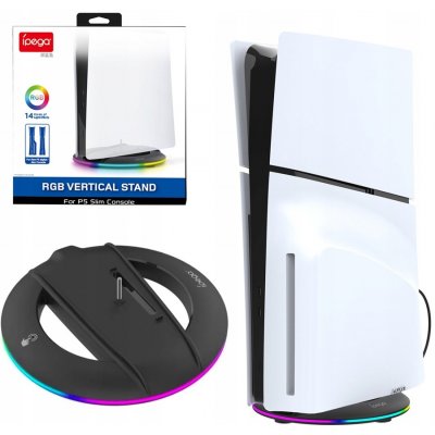 iPega P5S025S Vertikální Stojan s RGB PS5 Slim White – Zboží Živě