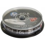 HP BD-R SL 25GB 6x, cakebox, 10ks (69321) – Zboží Živě