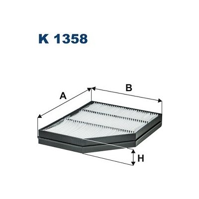Filtr, vzduch v interiéru FILTRON K 1358 – Hledejceny.cz