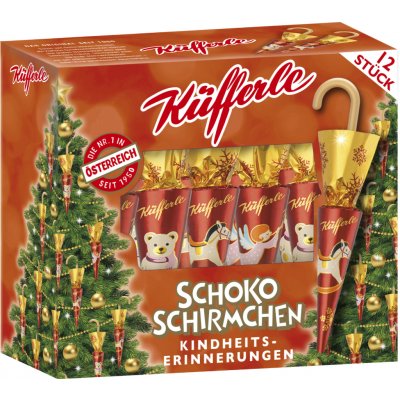 Lindt Küfferle Vánoční ozdoby Vzpomínky z dětství 12 ks 162 g – Zboží Dáma