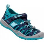 Keen Moxie Sandal K dress blues/viridian obuv modrá – Zboží Dáma