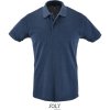 Pánské Tričko SOL's Collection polokošile Perfect Men krátký rukáv pánská COT-251134t5601 Melír denim modrá