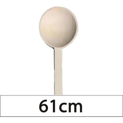 TFY KITCHEN No.0061 Vařečka Kotlíková, dřevěná, 61 cm – Zboží Dáma