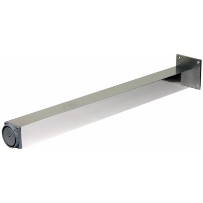 Stolová noha výška 710 mm 60 x 60 mm s regulací chrom – Sleviste.cz