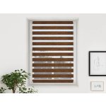 Fexi Roleta Den a noc, Nature slim kaštan, A 055 150 x 68 cm levá-bílá – Hledejceny.cz