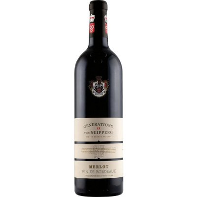 Merlot Generations von Neipperg Bordeaux AOP 2024 0,75 l (holá láhev) – Hledejceny.cz