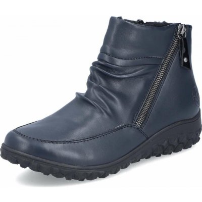 Rieker dámská kotníková obuv 59585-14 modrá – Sleviste.cz