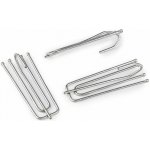 Kovový háček na záclonovky - nikl (15 ks) – Zboží Dáma