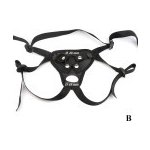 Bdsm Bondage Shop Nastavitelný postroj pro připevnění dilda Barva Černá Provedení B – Zboží Dáma