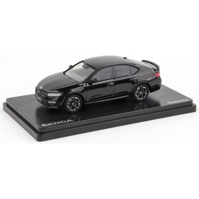 Abrex škoda Octavia IV RS 2020 Černý Crystal Metalíza 1:43 – Zboží Mobilmania