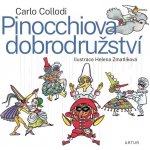 Pinocchiova dobrodružství, 1. vydání - Carlo Lorenzi Collodi – Hledejceny.cz