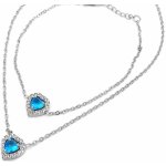 Steel Jewelry Souprava Náhrdelník a Náramek SRDCE Chirurgická ocel SET240161 – Zbozi.Blesk.cz