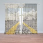 Sablio Záclony Cesta: 2ks 150x250cm – Hledejceny.cz