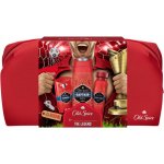 Old Spice Captain deospray 150 ml + sprchový gel a šampon 2 v 1 250 ml + deostick 50 ml + kosmetická taška dárková sada – Zboží Dáma