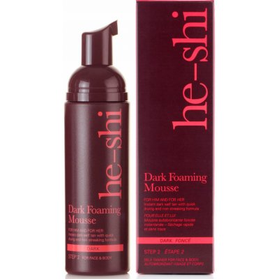 He-Shi samoopalovací pěna Dark Foaming Mousse (Step 2) 150 ml – Zboží Dáma