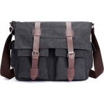 Canvasio pánská plátěná taška Travis černá Canvasio F8168s2 – Sleviste.cz