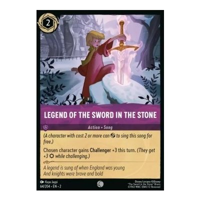 LORCANA ROF 064/204 Legend of the Sword in the Stone - Rise of the Floodborn Verze: HOLO