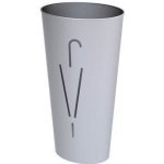 Stojan na deštníky "Rainy", kovový, šedá, ALBA – Zboží Dáma