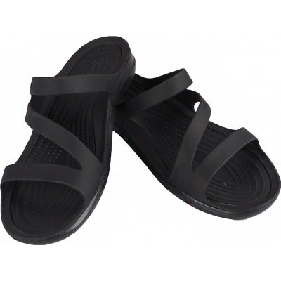 Crocs Swiftwater Sandal W black/black černá – Zbozi.Blesk.cz