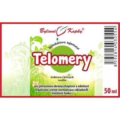 Bylinné Kapky Telomery tinktura 50 ml – Hledejceny.cz