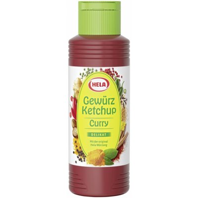 Hela Curry kořeněný delikátní kečup 930 g – Zboží Dáma